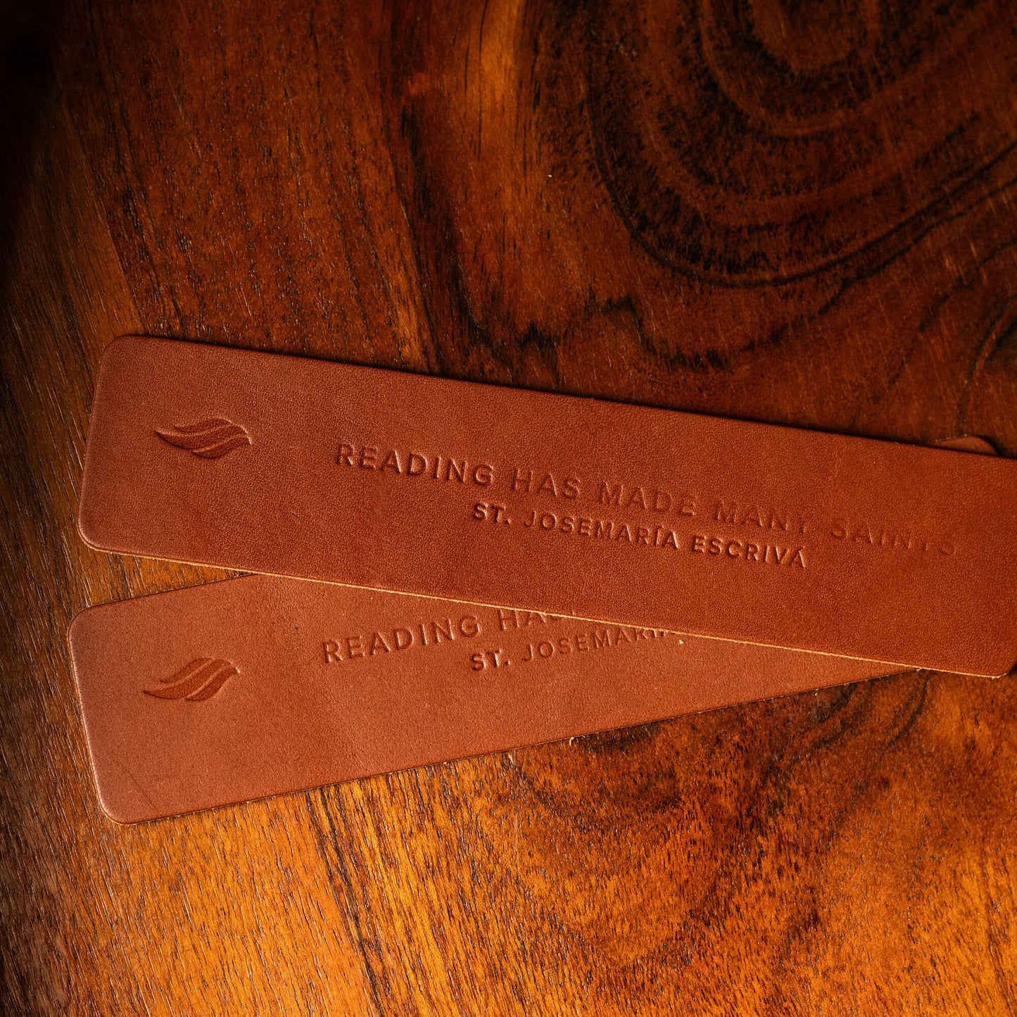 Word on Fire Leather Bookmark