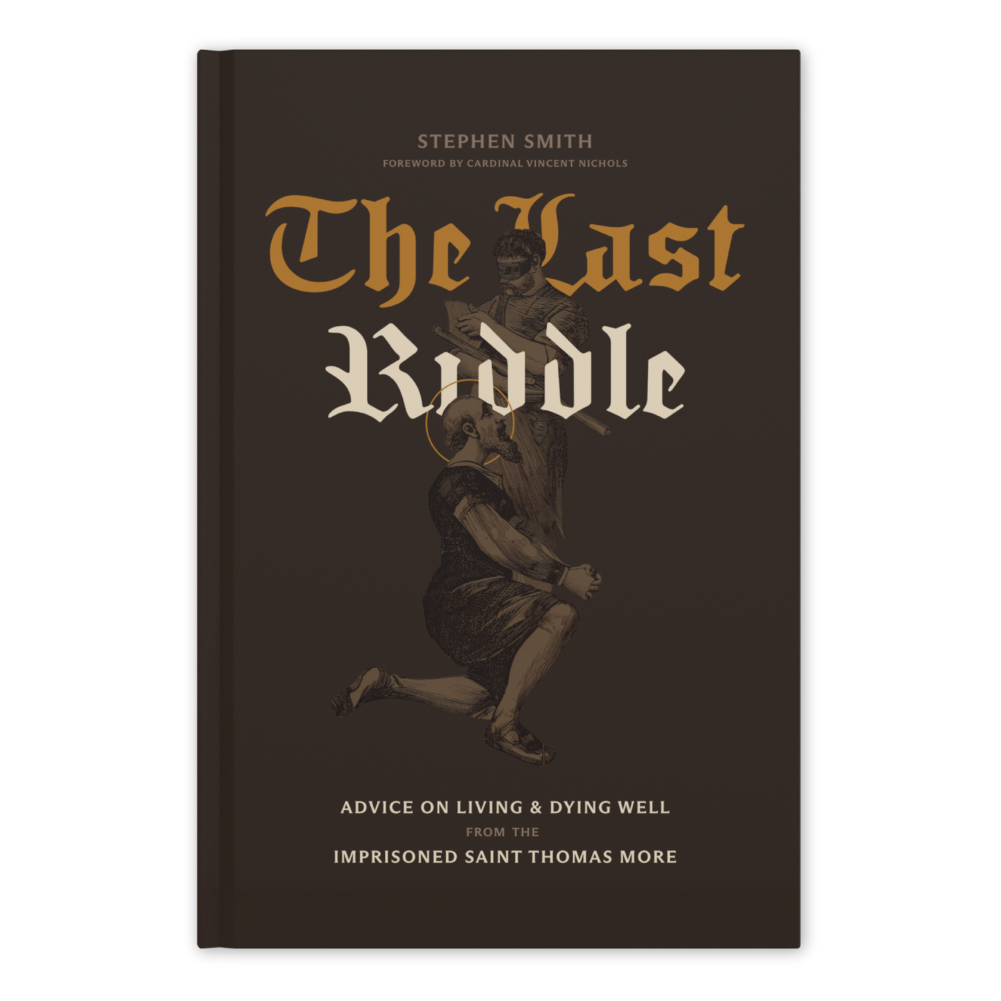 Book cover of 'The Last Riddle' with a dark background and text.