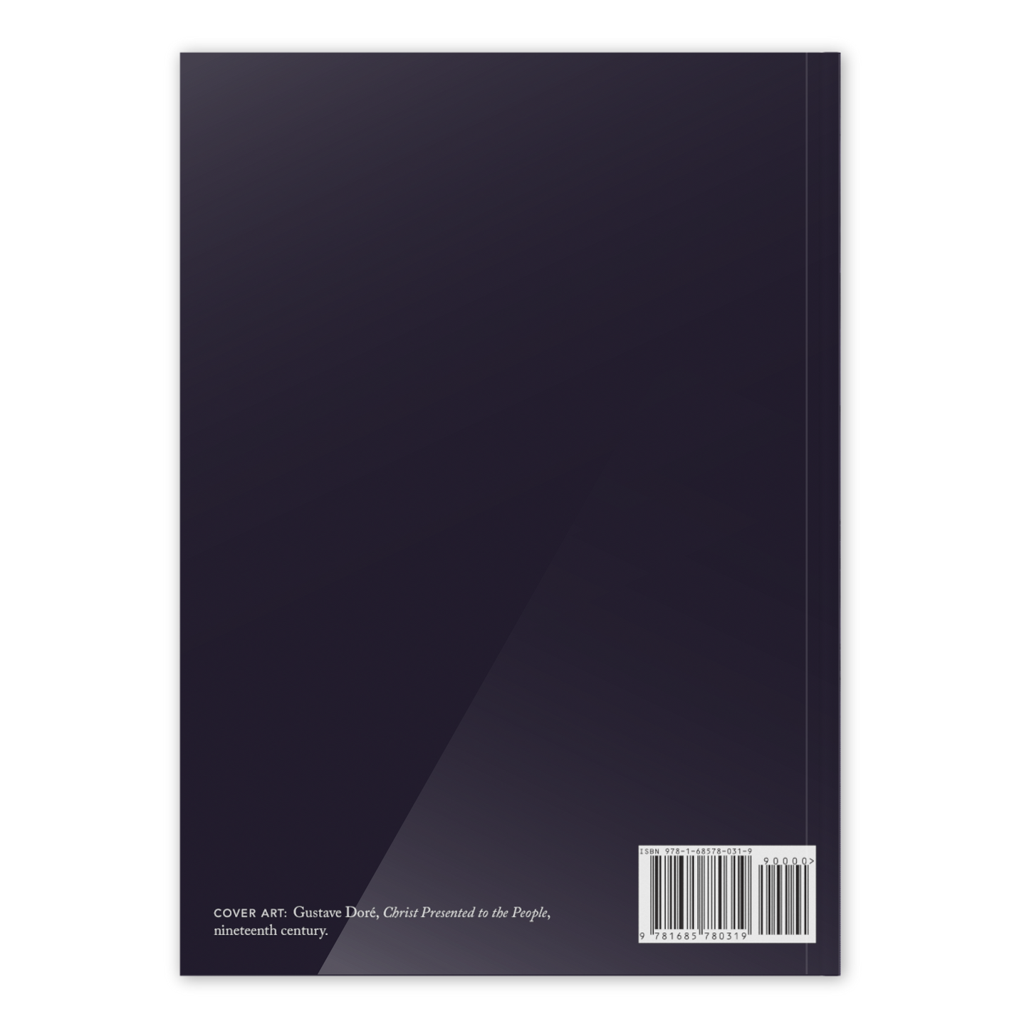Back cover of "The Paschal Mystery: Reflections for Lent and Easter" edited by Matthew Becklo, paperback 9781685780319
