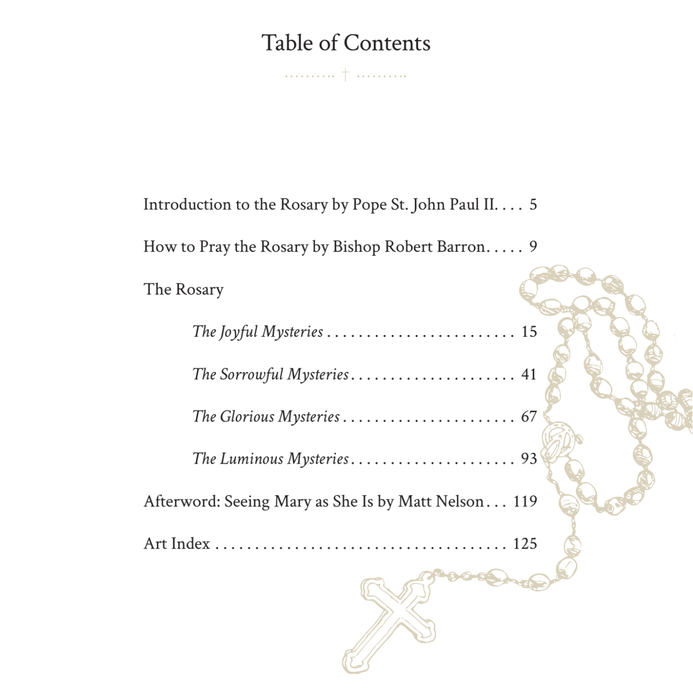 El Rosario con el Obispo Robert Barron