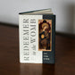 Redeemer in the Womb book standing on a wooden surface, featuring a classic religious artwork of Mary with a halo, authored by John Saward, suitable for readers interested in Catholic theology and spiritual growth, mariology, incarnation, hardcover 9781685780722