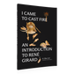 Front cover of the book I Came to Cast Fire, an introduction to René Girard by Fr. Elias Carr, featuring fragmented classical artwork on a black background, book on mimetic theory, anthropology, hardcover 9781685781668