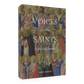 Voices of the Saints: A 365-Day Journey by Bert Ghezzi features traditional saintly artwork on its cover, contributing to Catholic spiritual growth, daily devotional for Catholics, hardcover 9781685781163