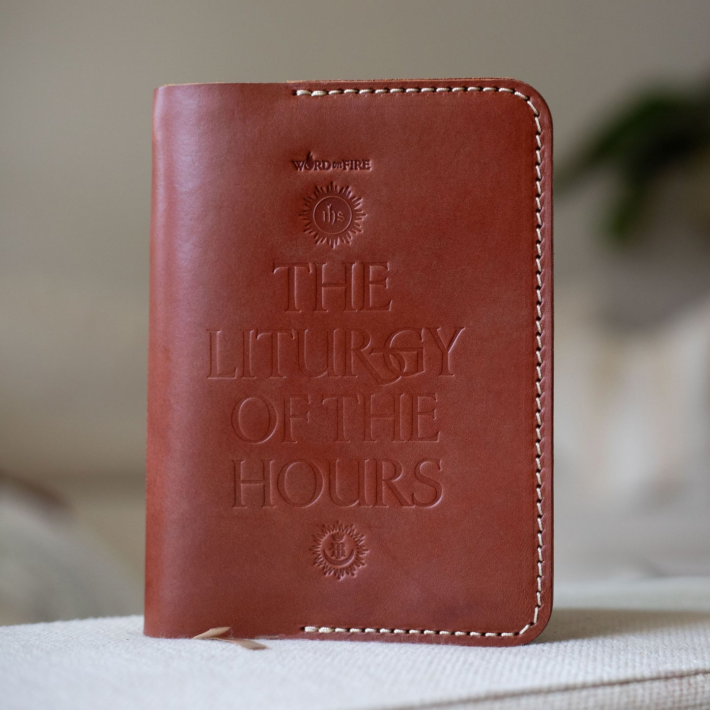 Leather Cover for the Liturgy of the Hours Booklets