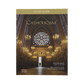 CATHOLICISM Study Guide cover showing an illuminated cathedral interior with stained glass and chandeliers, contributors Carl E. Olson and Bishop Robert Barron, suitable for ages 13 and up, ISBN included, hardcover binding.