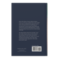 Back cover of the Flannery O'Connor Collection book by Word on Fire showcasing a dark blue background with white text describing the literary collection, hardcover, Word on Fire Classics