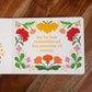 Magnificat Canticle of Mary showing a colorful floral border around the text "for he has remembered his promise of mercy," children's board book for ages 1-5, pray with scripture, 9781685781521
