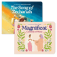 Children's illustrated board book bundle featuring The Song of Zechariah illustrated by Marcin Piwowarski and Magnificat Canticle of Mary illustrated by Tricia Dugat, for ages 1-5, 9781685781538 and 9781685781521