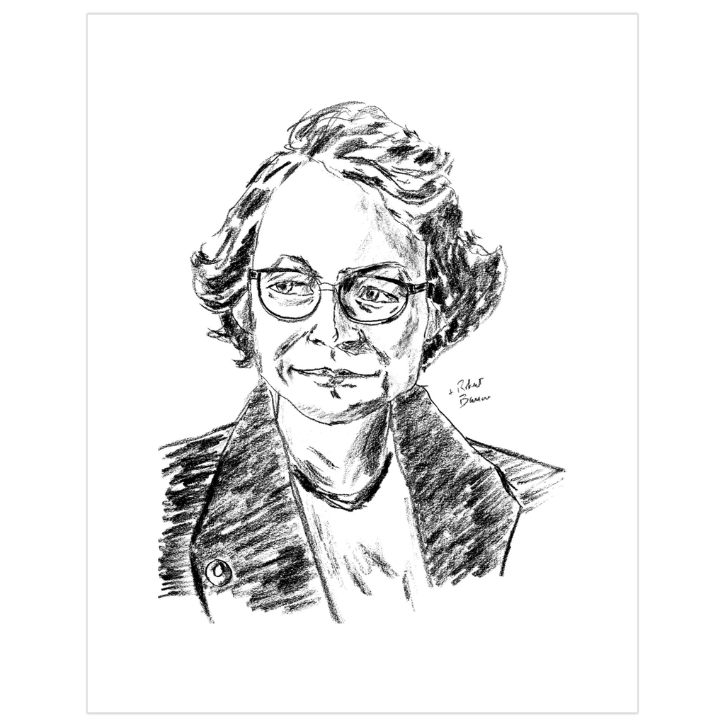 Flannery O'Connor - Print