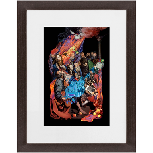 The Pentecost (After Maíno) - Framed